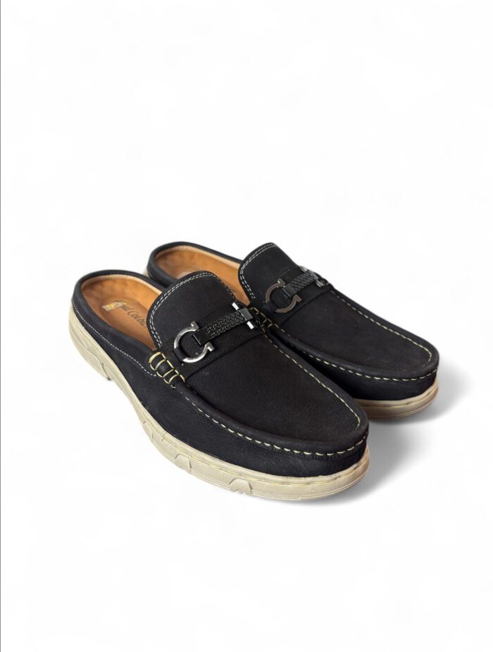 Men's Casual Leather Shoes CS-303BK | Premium